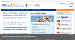 Desktop Screenshot of extfiles.murciasalud.es