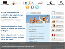 Tablet Screenshot of extfiles.murciasalud.es